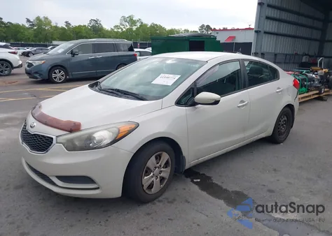 2014 Kia Forte Lx from USA, damaged, VIN KNAFK4A62E5166509